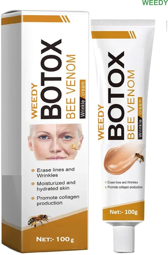 WEEDY Bee Venom Botox Skin Cream 100g for Smoother Texture  (100 g)