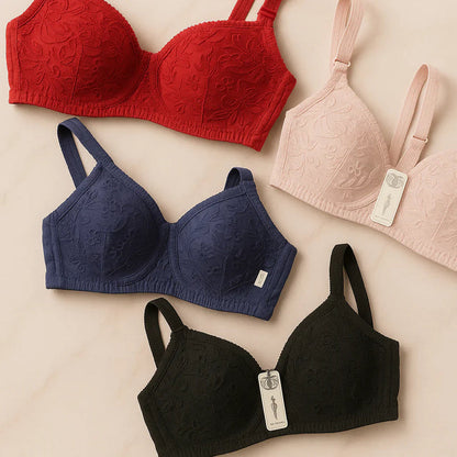 SUMMER SPECIAL COTTON BRA (PACK OF 3)