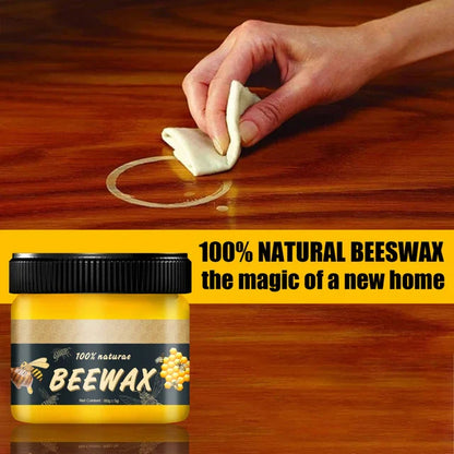 Traditional Beeswax Polish For Wood & Furniture, All-Purpose Beewax For Wood Cleaner And Polish Wipes