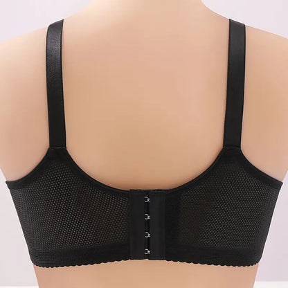 Elegant Women's Lace Bralette - Ultra-Thin, Deep V-Neck,